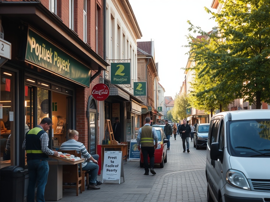 Panorama miasta Golub-Dobrzyń z zamkiem w tle, symbolizująca lokalny rynek pracy.